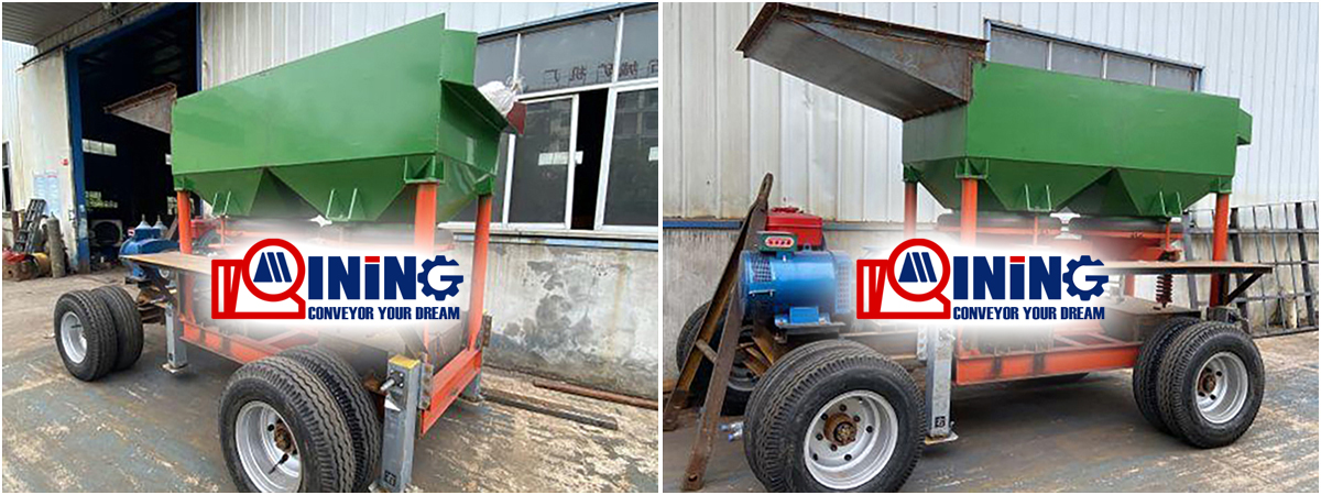 Mobile Jigger machine for sale