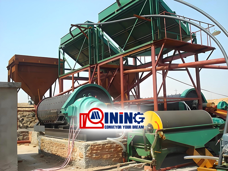 Dry Wet Magnetic drum separator