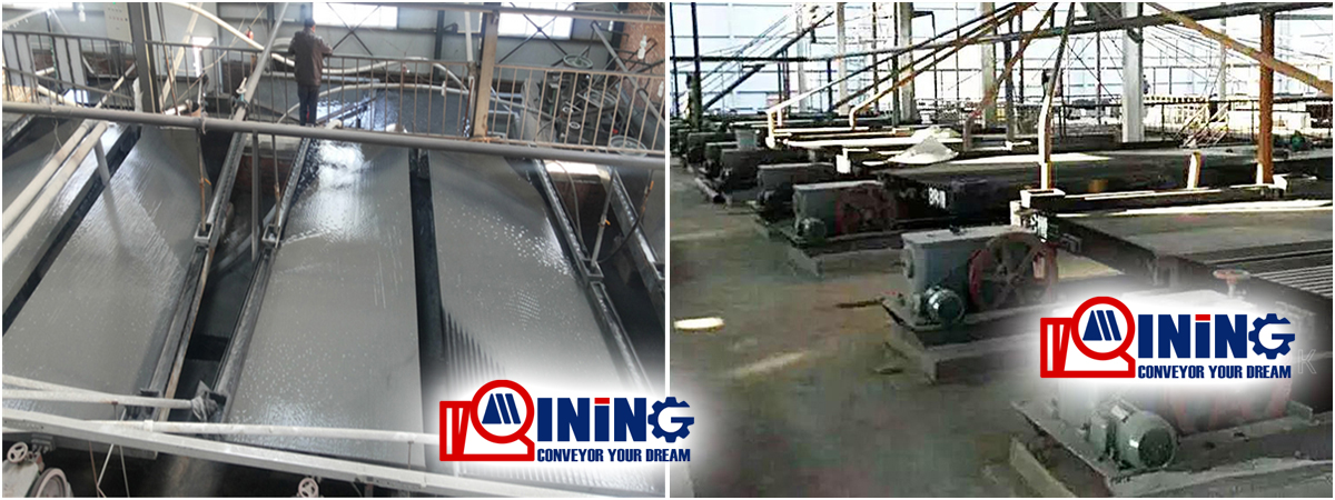 China gold shaking shaker table factory tin zinc concentrate