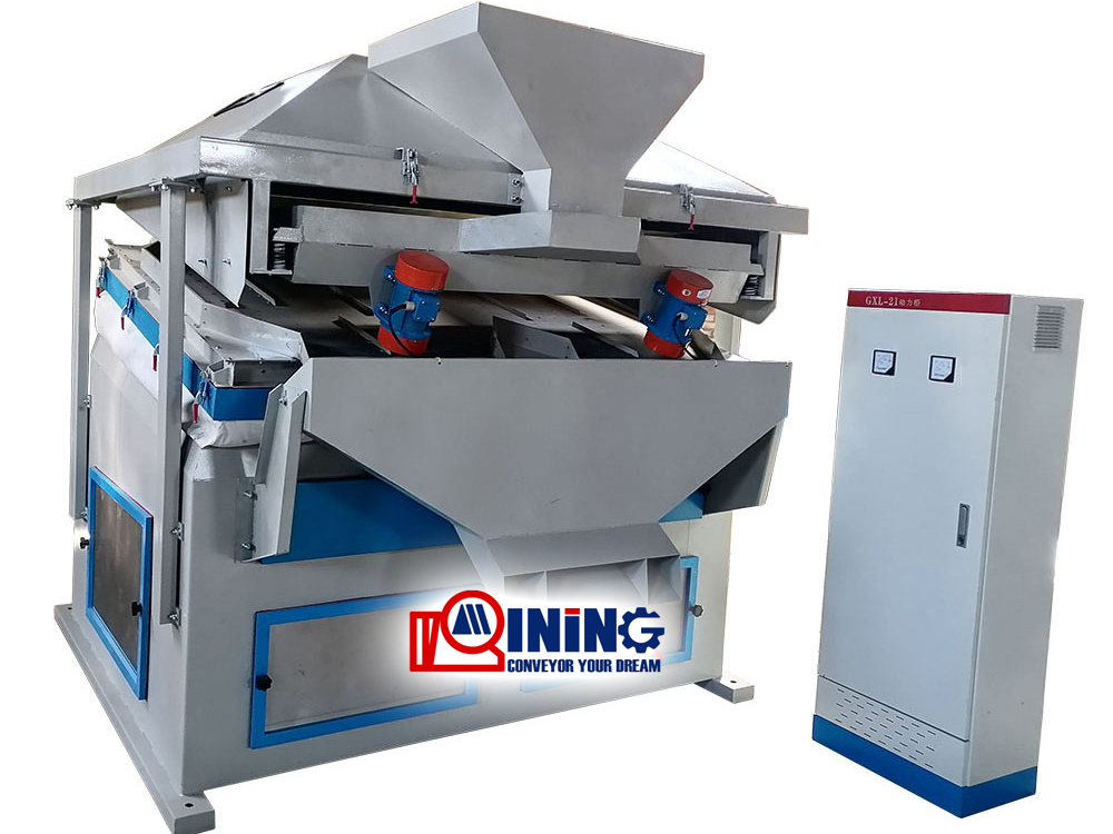 Dry air shaking table