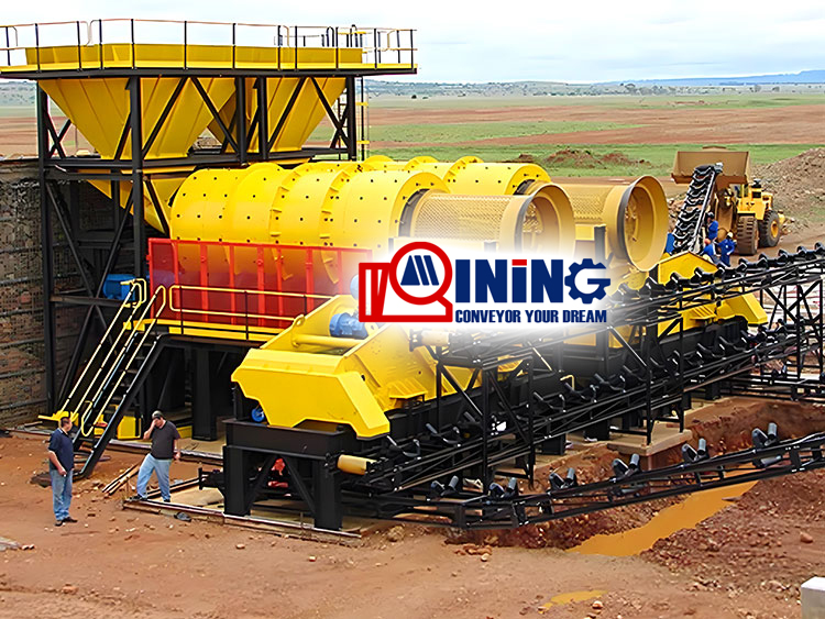 Mining washing machine