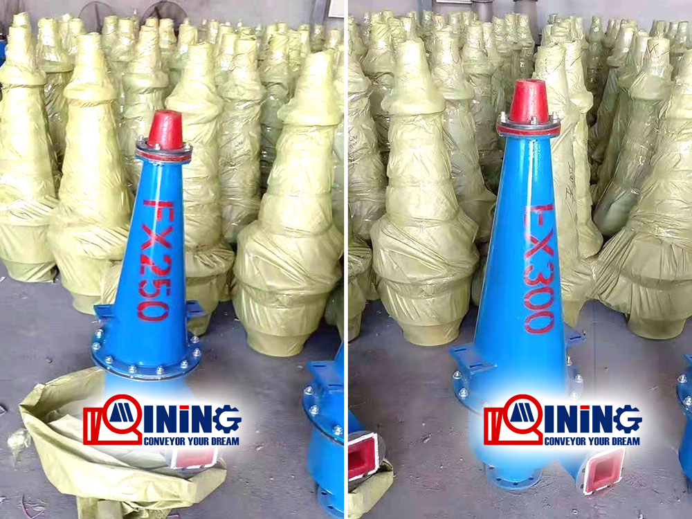 FX 250 FX 300 Hydrocyclone / cyclone for sale China Hydrocyclone factory price mining sea sand cyclone