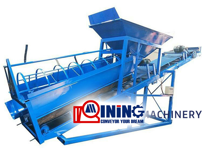 China fixed trommel sand screen
