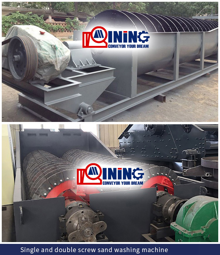 China screw sand washing machine