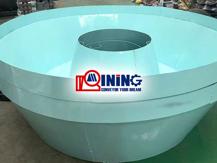 Wet pan mill