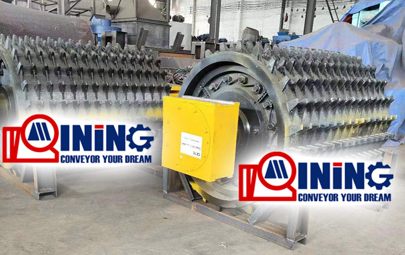 Tooth of roller crusher roller skin