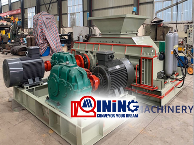 Double Roller Roll crusher coal sand