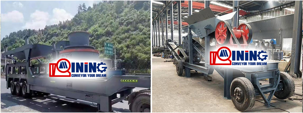 Mobile stone crusher for sale
