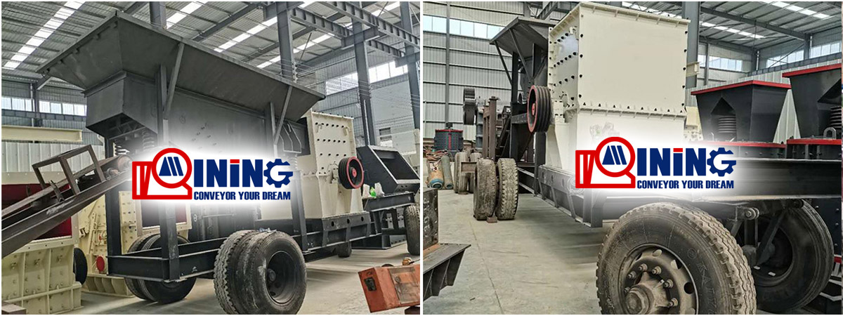 Mobile stone crusher machine