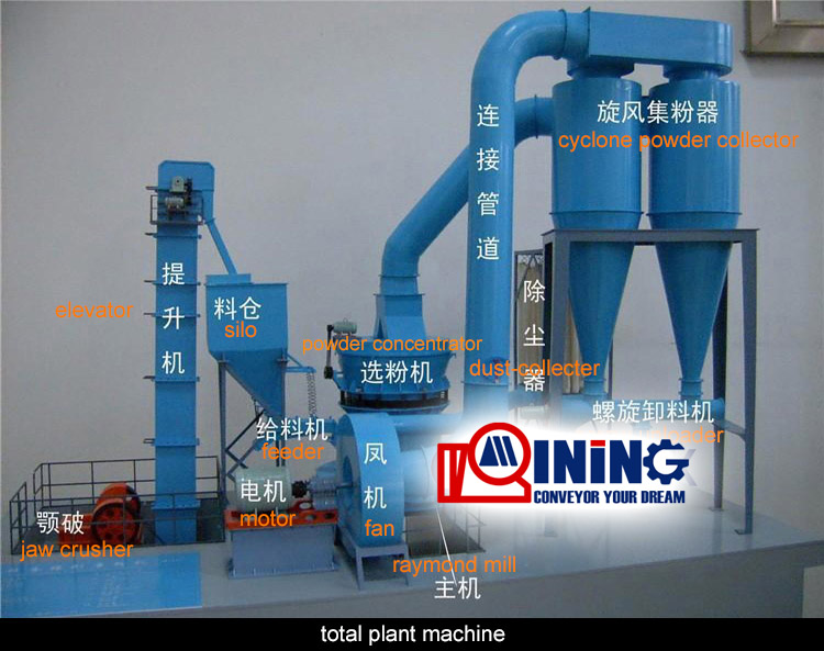 China Raymond mill plant