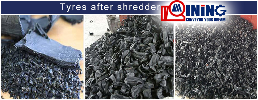 tyres after shredder