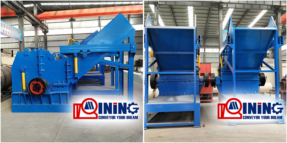 China used metal steel scrap crusher crushing cutting machine shredder factory