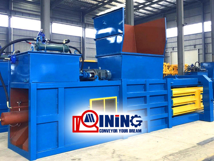 China Horizontal Paper baling press machine