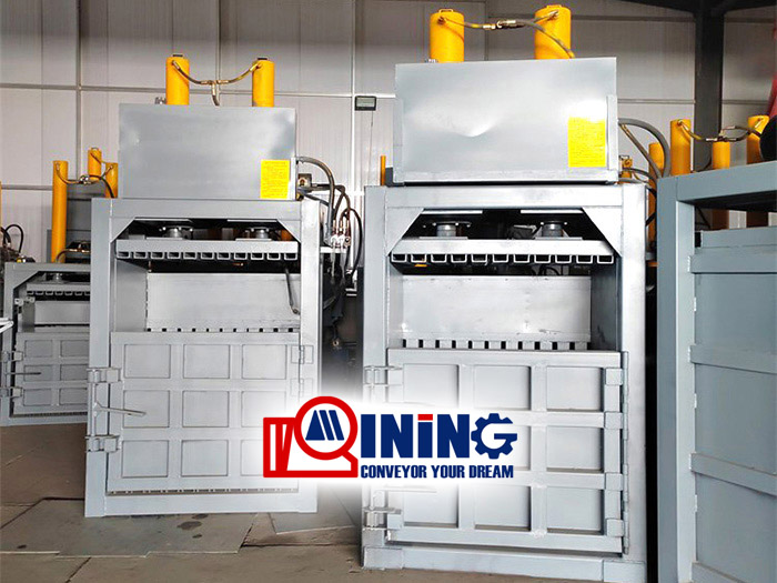 China vertical plastic baling machine press baler