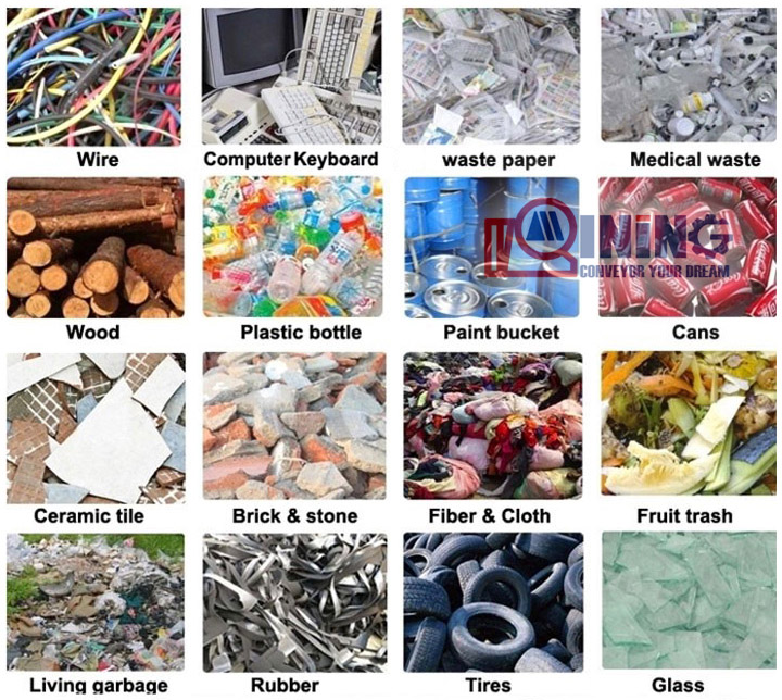 Application of Plastic shredder crusher machine