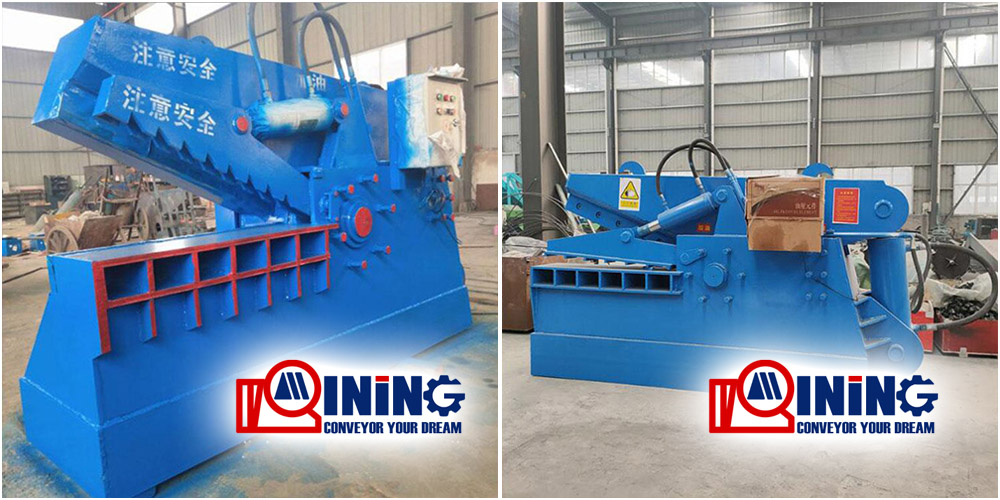 Shearing machine, crocodile shears