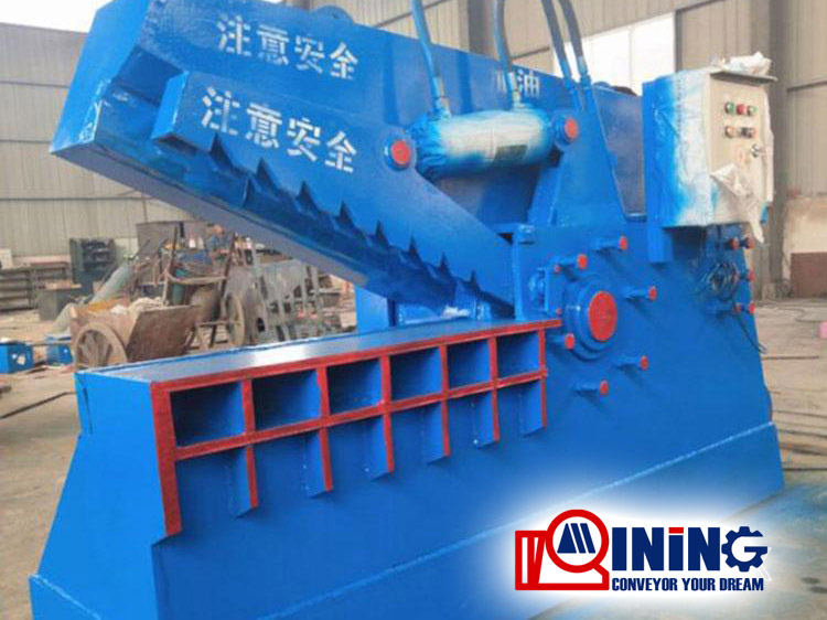 Metal cut shear machine