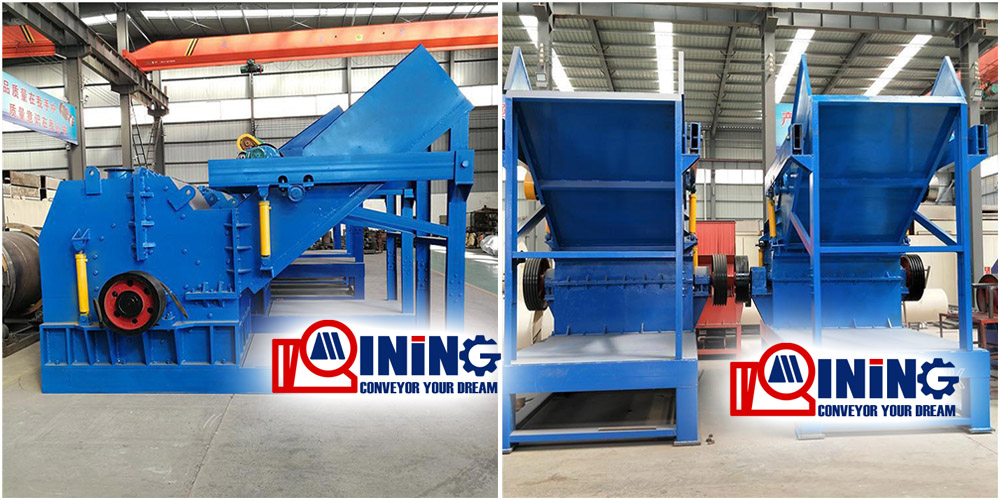 China used car crusher crushing cutting waste car shredder machine
