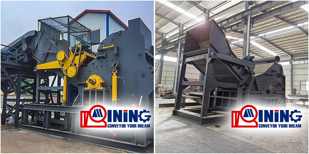 China used car crusher crushing cutting waste car shredder machine