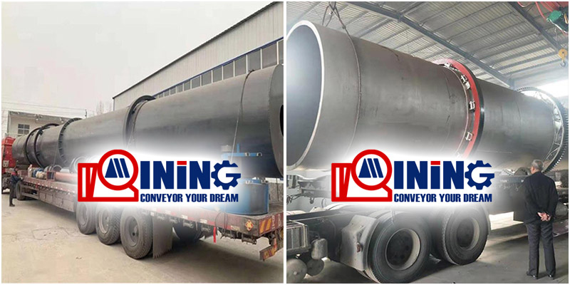 Clinker rotary dryer