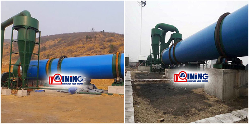 Clinker rotary dryer