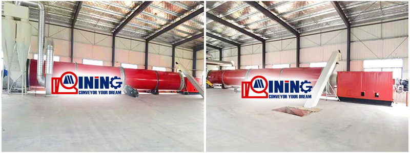 Phosphate Ore rotary dryer