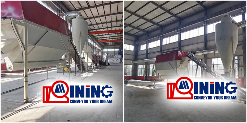 Phosphate Ore rotary dryer
