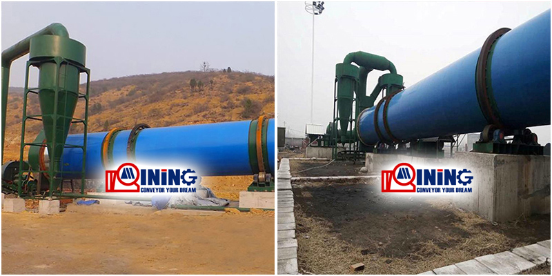Fullers Earth rotary dryer