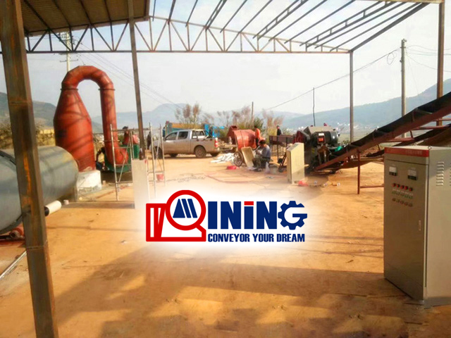 3 ton per hour wood sawdust dryer , sawdust rotary dryer