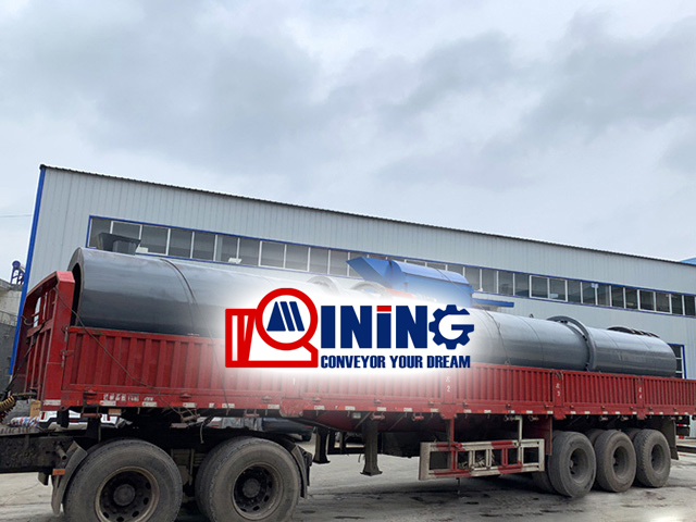 sawdust China rotary dryer 