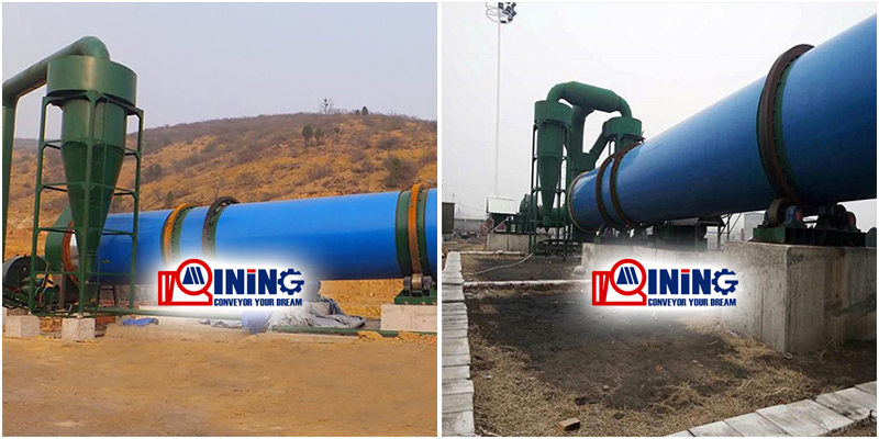 Kaolin Clay rotary dryer