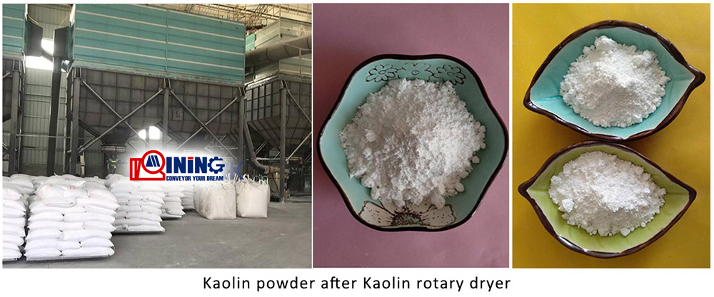 kaolin powder after kaolin rotary dryer