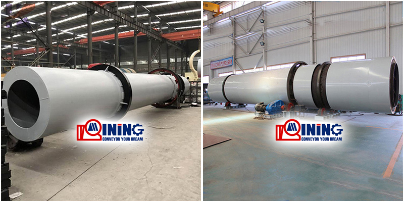 Kaolin Clay rotary dryer