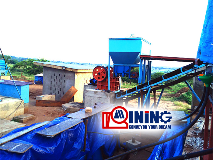 Lithium ore crusher machine