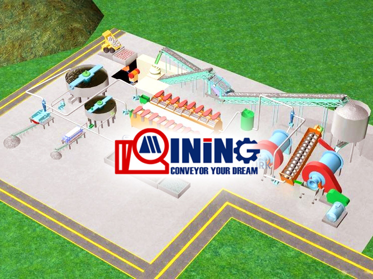 Gold ore flotation machine
