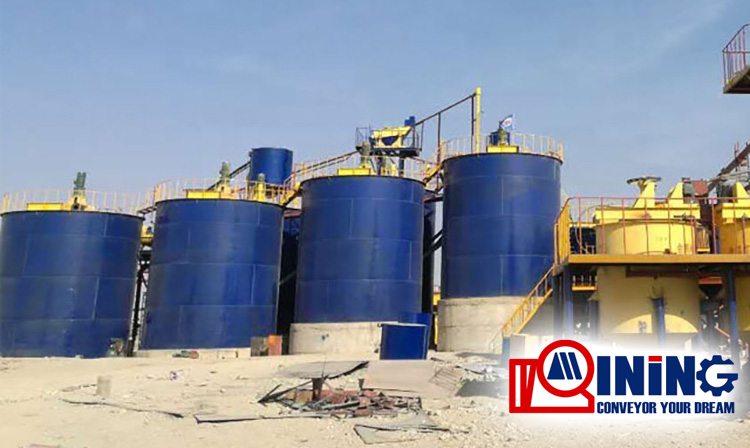 China gold leaching tank 