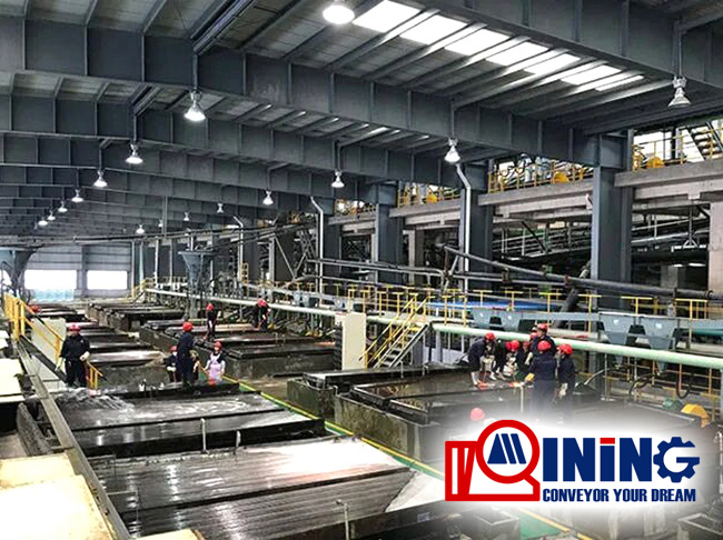 Chrome ore beneficiation processing plant machine chromium shaking table