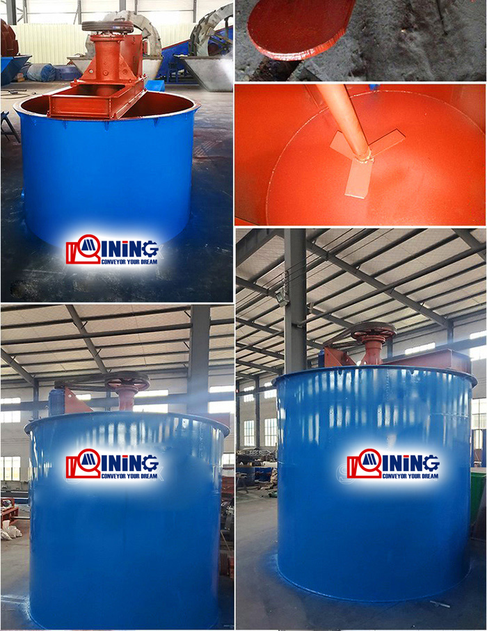 Structure of mining mixer