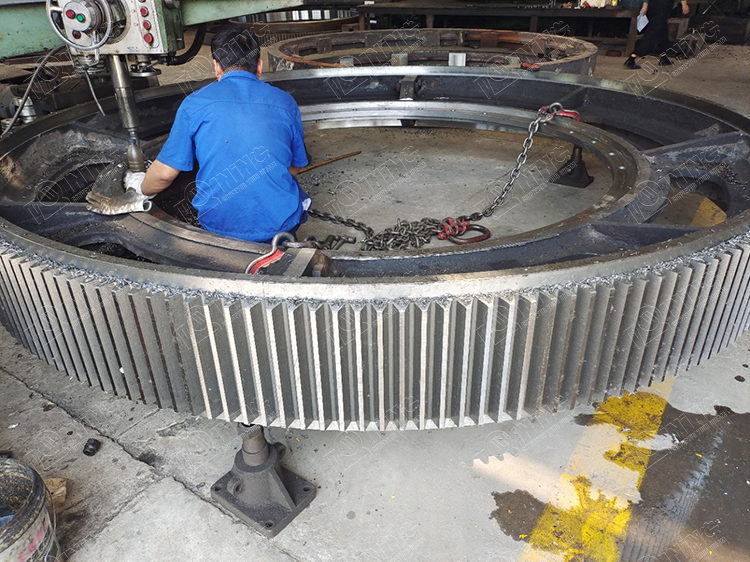 Gear of ball mill Pinion girth ring