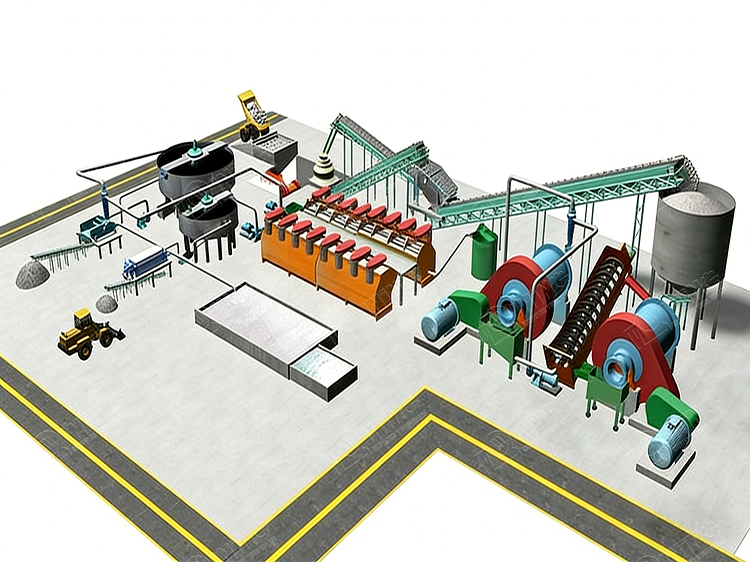 Gold ore flotation machine