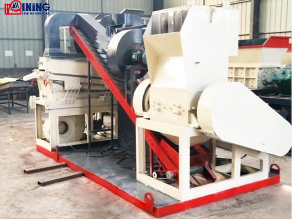 Copper rice recycling machine